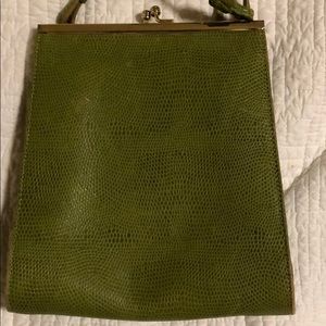 Jennifer Moore Faux Reptilian Purse